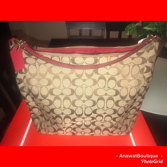 HP COACH CELESTE CONVERTIBLE HOBO SIGNATURE CANVAS - Picture 2 of 8